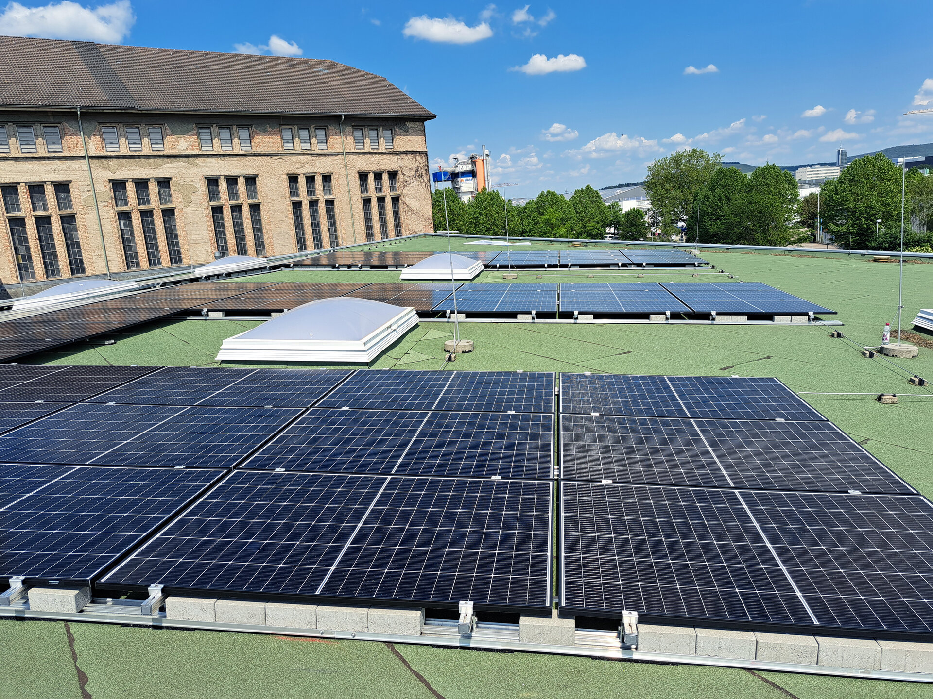 Solarenergie auf dem Alpinzentrum / DAV Heilbronn | © DAV Heilbronn