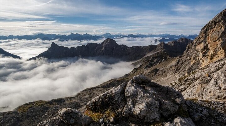 Heilbronner Weg / Höhenweg Oberstdorf / DAV Heilbronn | © DAV Heilbronn